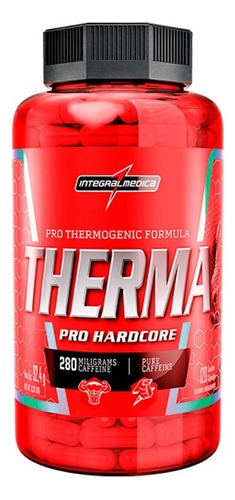 Therma Pro Hardcore 120 Cáps Integralmédica Sem Sabor