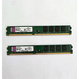 Kit 2x2gb (4gb) Memória Kingston Ddr3 Desktop 667mhz 