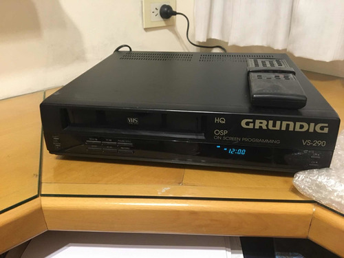 Videocasetera Vhs Grundig Vs-290 Como Nueva