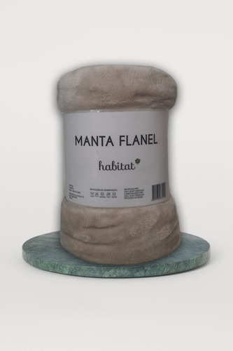 Manta Cobertor Flannel Casal 1,80x2,20 Toque Macio 200g/m²