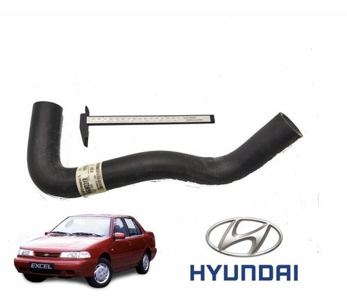 Manguera Inferior De Radiador Hyundai Excel Ls-gls Foto 4