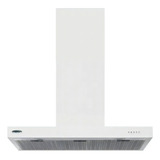 Campana Cocina Acero Slim 3vel 60cm Doble Turbina Luz Led Color Blanco