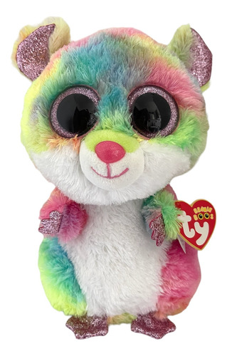 Peluche Ty 25 Cm Hamster Rodney Beanie Boos