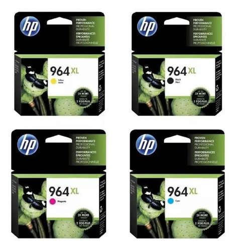 Hp 964xl Set De Tintas Originales 