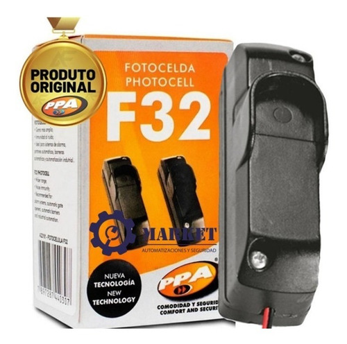 Barrera Infrarroja Para Portón Fotocedula  F32 Ppa 30 Metros