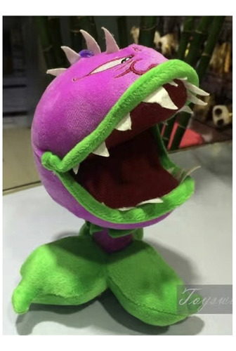 Peluche Carnívora Morada De Plantas Vs Zombies Chica.