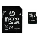 Memoria Micro Sd 128gb Clase 10 100mbps Original+ Adaptador