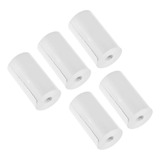 Kit 5 Rollos De Papel Térmico Para Mini Impresora Po, Blanco