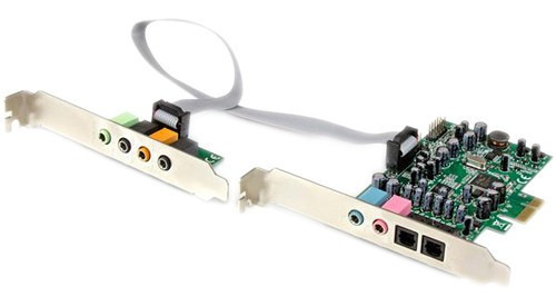 Startech 7.1-channel 24-bit 192 Khz Pcie Sound Card With Hea