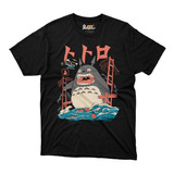 Playera Estudio Ghibli Mi Amigo Totoro Gatobus Chihiro