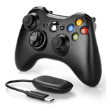 Controlador Inalámbrico De Doble Vibración Para Xbox 360 /pc