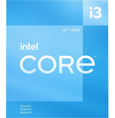 Procesador Intel Core I3-12100f 3.30ghz Quad-core 12mb