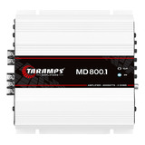 Potencia Taramps 800w Rms Md800 1 Canal 2o Auto Amplificador