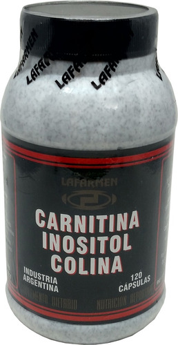 Carnitina-inositol-colina - Lafarmen X120 Capsulas