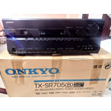 Amplificador Onkyo Tx-sr705 Black Noir (seminuevo).