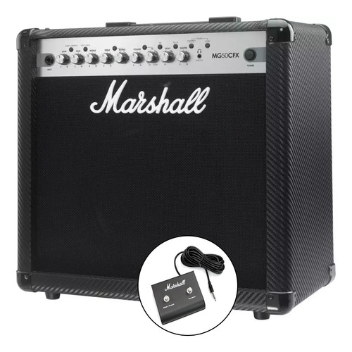 Amplificador Marshall Mg 50 Cfx  50w 1x12 Con Footswich