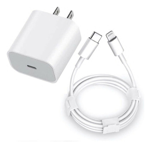 Cargador 20w Carga Rapida + Cable Para iPhone X/11/12/13/14