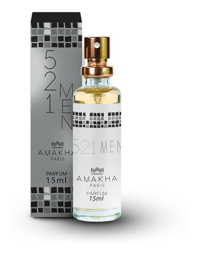 Perfumes Masculino Amakha Paris 15ml Mais De 90 Fragrâncias 