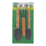 Kit De Herramientas Para Jardineria Pala Rastrillo Espatula