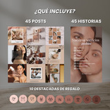 Plantillas Posteos Editables Profesionales Belleza Estetica