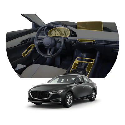 Película Protectora Kit Ppf Mazda 3 Automático 2024-2026 Transparente | Meses sin interés