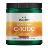 Swanson Polvo De Vitamina C 100% Pura 454g Sabor Sin Sabor