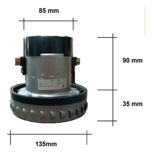 Motor Aspiradora Grande 1 Turbina Wap Turbion 1000w