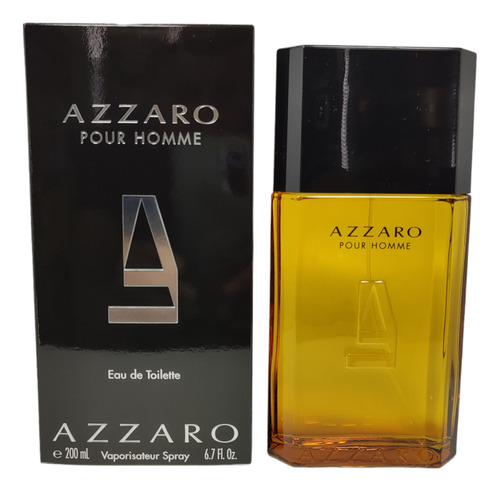 Perfume Azzaro Pour Homme Edt 200ml Or - mL a $1324