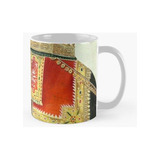 Taza Elefante Decorado Vintage Con Pintura De Howdah Calidad