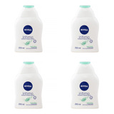 Kit 4 Und Sabonete Líquido Nivea Íntimo Natural 250ml