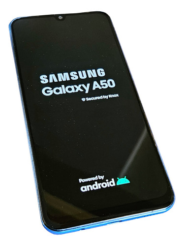 Samsung A50 128gb Azul Com 3 Capas Super Conservado