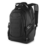 Mochila Notebook Masculina Feminina Impermeável Resistente Grande Executiva Reforçada Escolar Viagem Faculdade Cor Preto Mochilândia