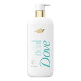 Dove Exfolisnte Away Body Wash 4% Refining Serum 18.5 Oz