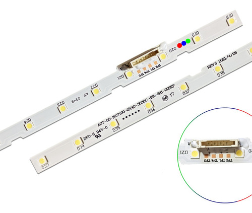 Kit Leds Samsung Un55ru7100 Un55ru7100f (40led)- Alum Promo*