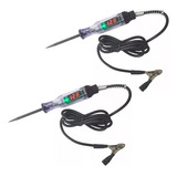 2pcs Neta Para Teste De Tensão Automotiva/6v 12v 24v.