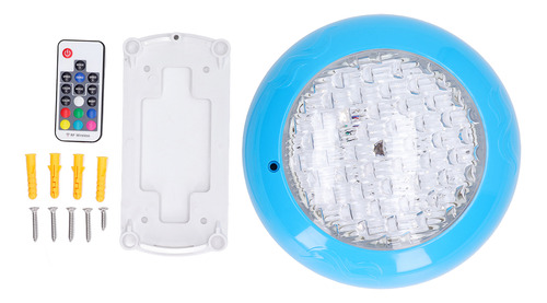 Lámpara Led Para Piscina Para Montaje En Pared, Control Remo