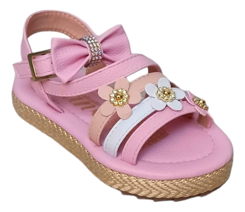 Sandalias Yute Para Niñas Talla 21/33