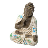 Estatua De Buda Escultura Decorativa Estatuilla Buda Sentado