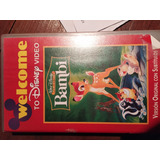 Película Bambi Vhs Los Clásicos De Disney 
