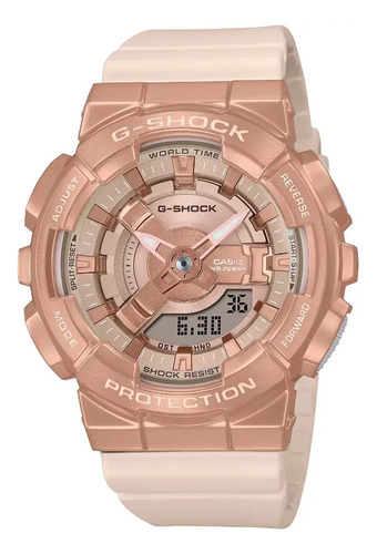 Reloj Casio G-shock Gm-s110pg-4a Mujer Ts