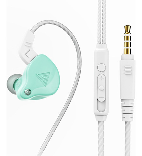 Qkz Ak6 2 Pcs In-ear 3.5mm Wired Earphones