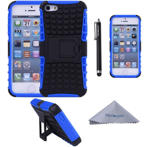 Funda Para iPhone SE 2016 (color Azul Y Negro)