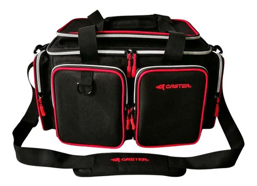 Bolso De Pesca Caster 105 Grande 3 Divisiones 47x27x29 Peje