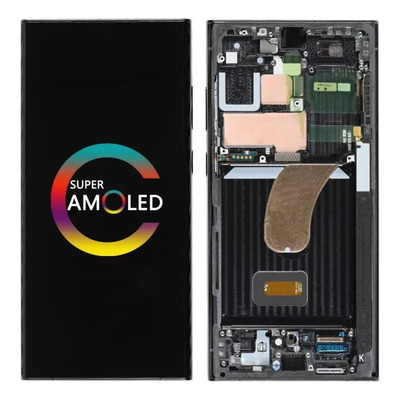 Nuevo Una Pantalla Lcd Oled Con Marco For Samsung S23 Ultra