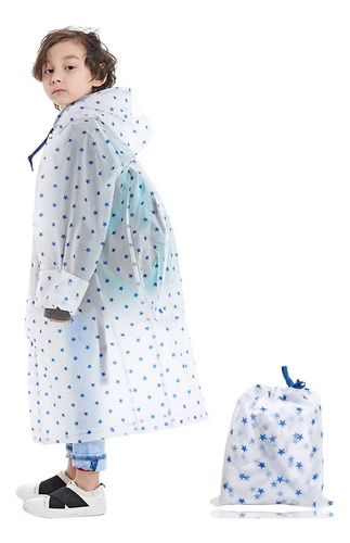 Impermeables For Lluvia For Niños, Eva Con Capuchas