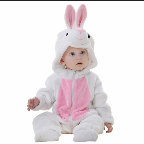 Pijama De Coneja Para Bebe Kigurumi! 