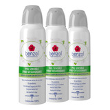 Benzal Spray Desodorante Íntimo Piel Sensible 3 Pack 