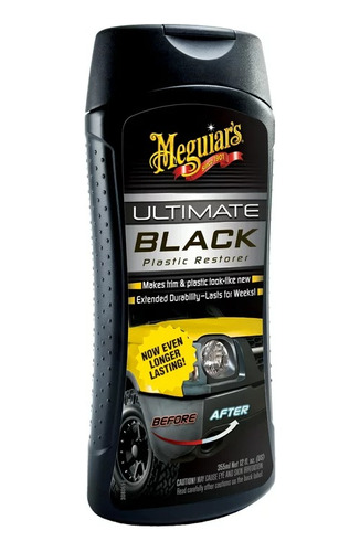 Meguiars Ultimate Black Restorer, Restaura Plasticos Auto 