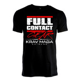 Remera Krav Maga Israel Full Contact Algodon 100% Mma Gym