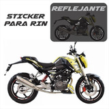 Kit Sticker Reflejantes Para Rin Dinamo R2 + Regalo